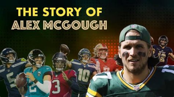 Alex McGough Biography, Age, Height, Wife, Net Worth, Family