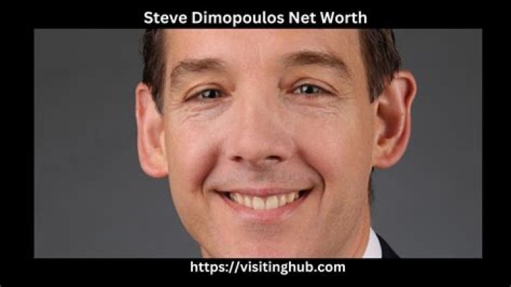 Steve Dimopoulos Biography, Age, Height, Wife, Net Worth, Family